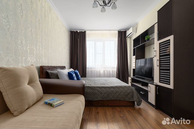

1-к. квартира, 40 м², 2 кровати