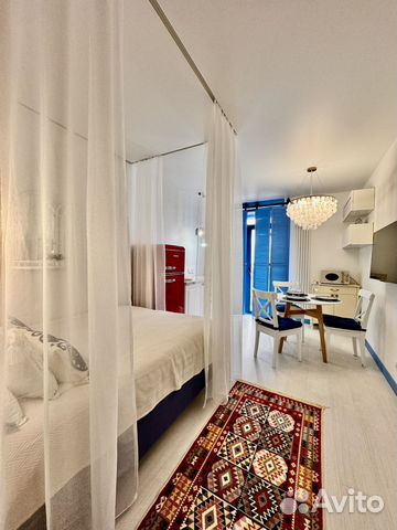 

Квартира-студия, 23 м², 1 кровать