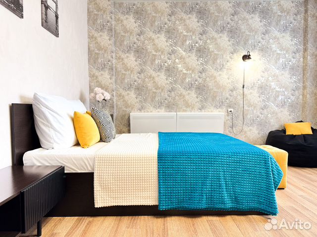 

1-к. квартира, 46 м², 3 кровати