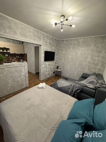 

Квартира-студия, 34 м², 2 кровати