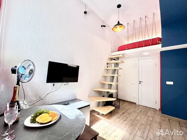 

Квартира-студия в апарт-отеле, 19 м², 2 кровати