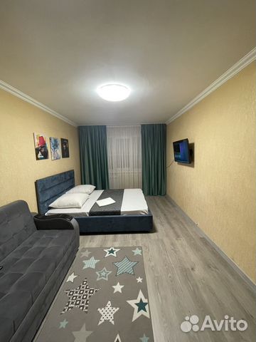

1-к. квартира, 38 м², 3 кровати