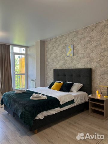 

Квартира-студия, 46 м², 2 кровати