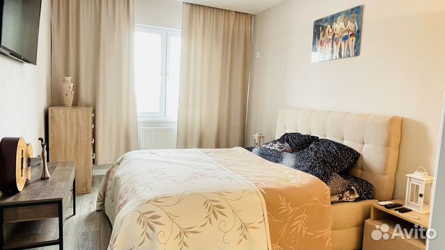 

1-к. квартира, 44 м², 2 кровати