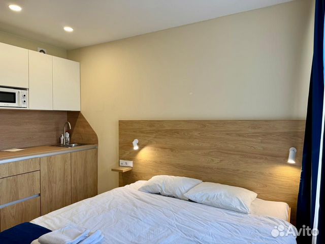 

Квартира-студия, 18 м², 1 кровать
