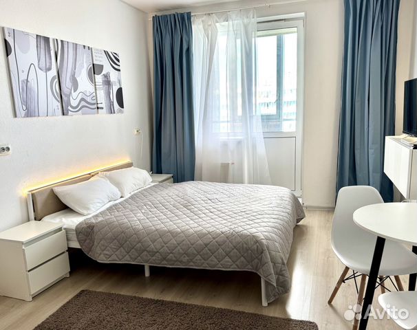 

Квартира-студия, 24 м², 1 кровать