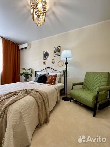 

1-к. квартира, 38 м², 2 кровати