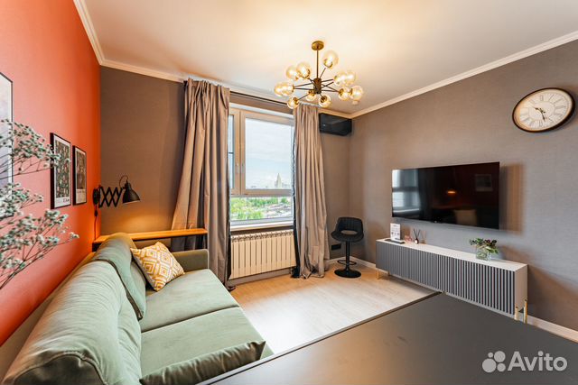 

1-к. квартира, 42 м², 3 кровати