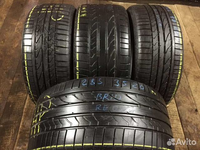 Шины бу R20 245/40 285/35 Bridgestone Potenza 050A