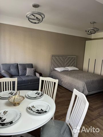 

Квартира-студия, 38 м², 2 кровати