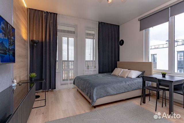 

Квартира-студия, 24 м², 1 кровать