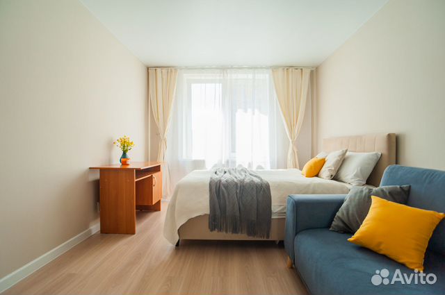 

1-к. квартира, 40 м², 3 кровати