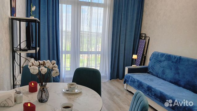 

1-к. квартира, 35 м², 2 кровати