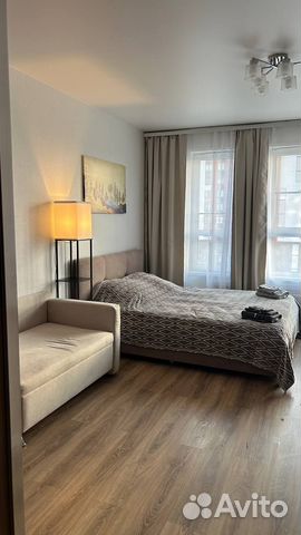 

Квартира-студия, 28 м², 2 кровати