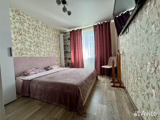 

1-к. квартира, 38 м², 2 кровати