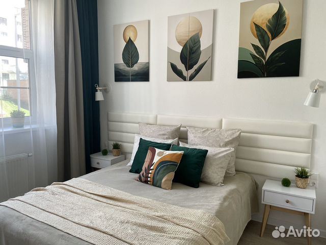 

Квартира-студия, 28 м², 3 кровати