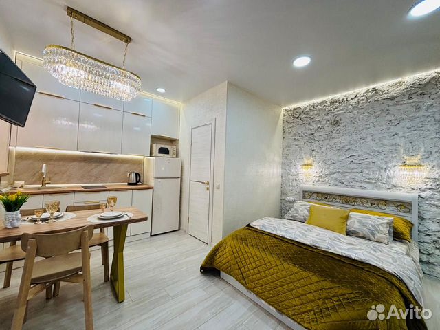 

Квартира-студия, 28 м², 2 кровати