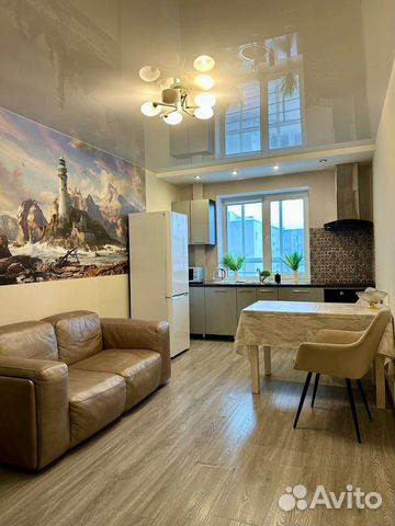 

1-к. квартира, 41 м², 2 кровати