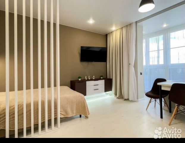 

Квартира-студия, 32 м², 2 кровати