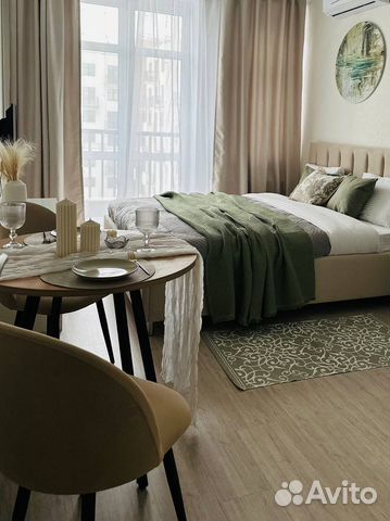 

Квартира-студия, 21 м², 1 кровать
