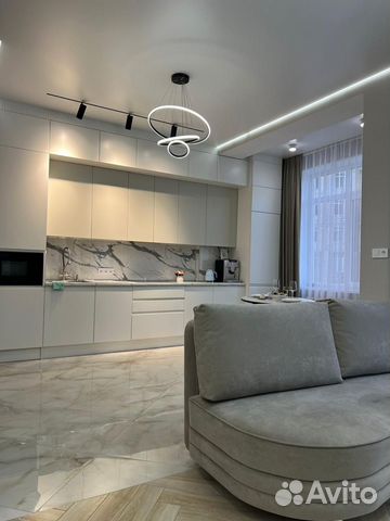 

Квартира-студия, 43 м², 2 кровати