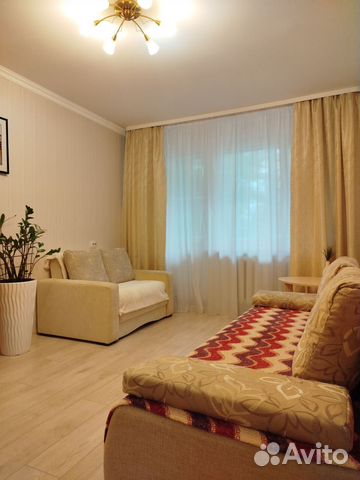 

1-к. квартира, 36 м², 2 кровати