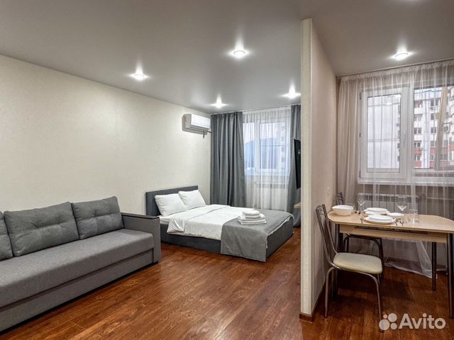 

Квартира-студия, 30 м², 2 кровати