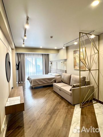 

Квартира-студия, 39 м², 2 кровати