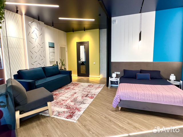 

Квартира-студия, 55 м², 4 кровати