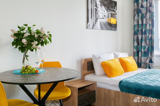 

Квартира-студия, 30 м², 1 кровать