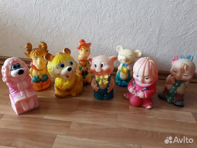 Резиновые игрушки СССР Резиновые игрушки СССР