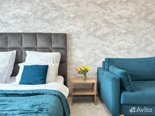

1-к. квартира, 45 м², 2 кровати