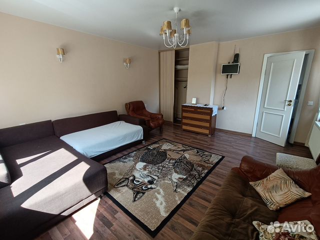 

Квартира-студия, 34 м², 2 кровати