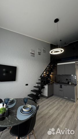 

Квартира-студия, 34 м², 2 кровати