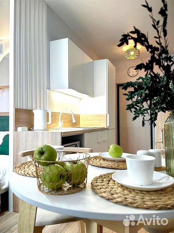 

Квартира-студия, 25 м², 2 кровати
