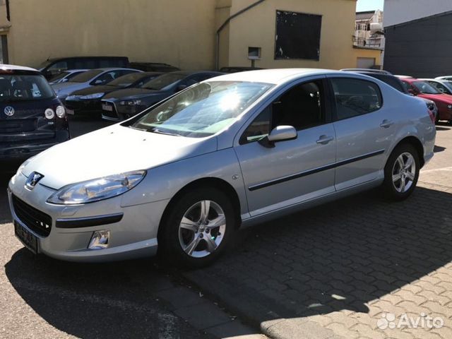 В разборе peugeot 407 2005 №132 серый