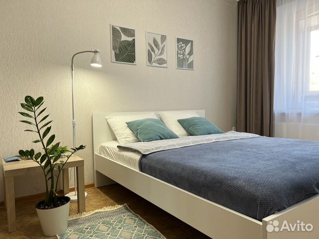 

1-к. квартира, 36 м², 2 кровати