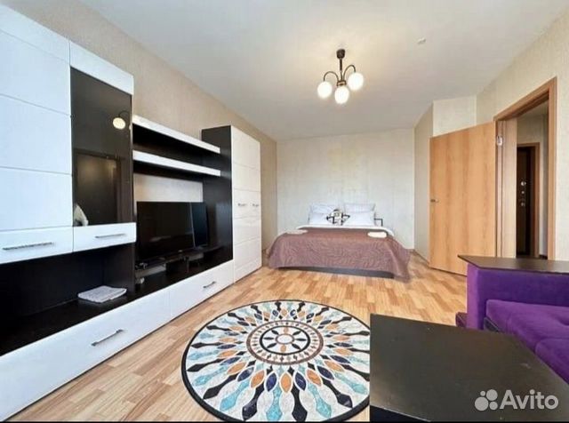 

1-к. квартира, 39 м², 3 кровати