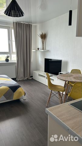 

Квартира-студия, 27,2 м², 2 кровати