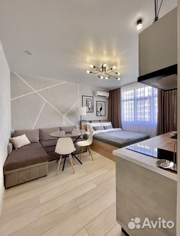 

Квартира-студия, 22,7 м², 2 кровати