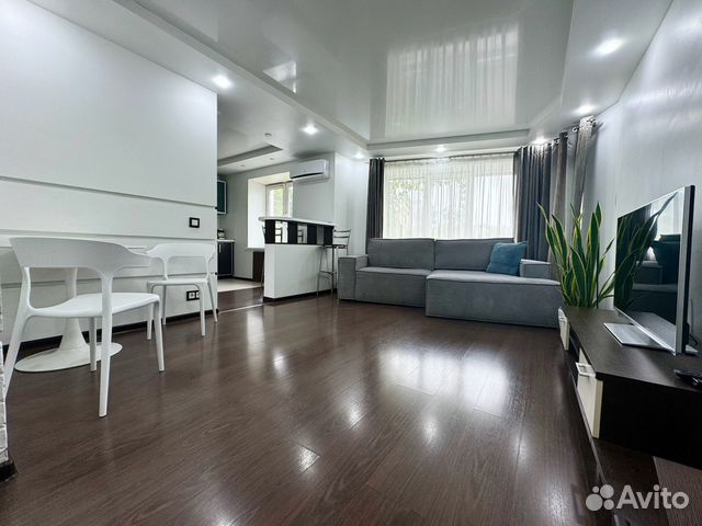 

1-к. квартира, 55 м², 2 кровати