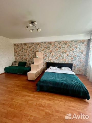 

Квартира-студия, 50 м², 2 кровати