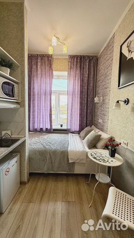 

Квартира-студия, 12 м², 1 кровать