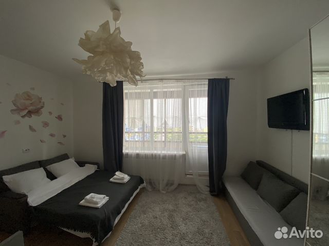 

Квартира-студия, 25 м², 3 кровати