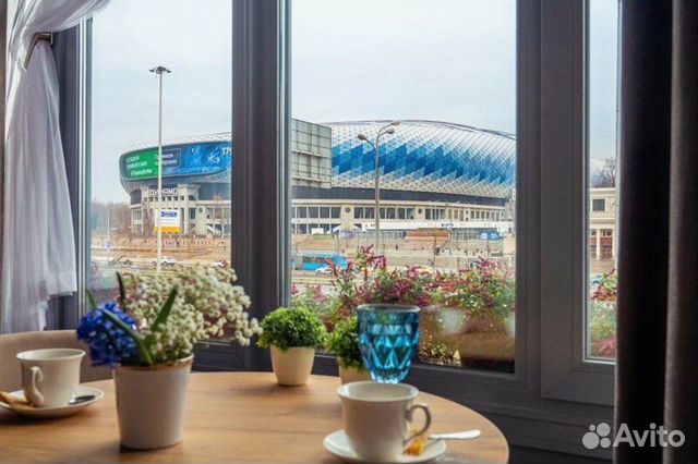 

Квартира-студия, 28 м², 2 кровати