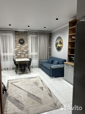 

Квартира-студия, 40 м², 3 кровати