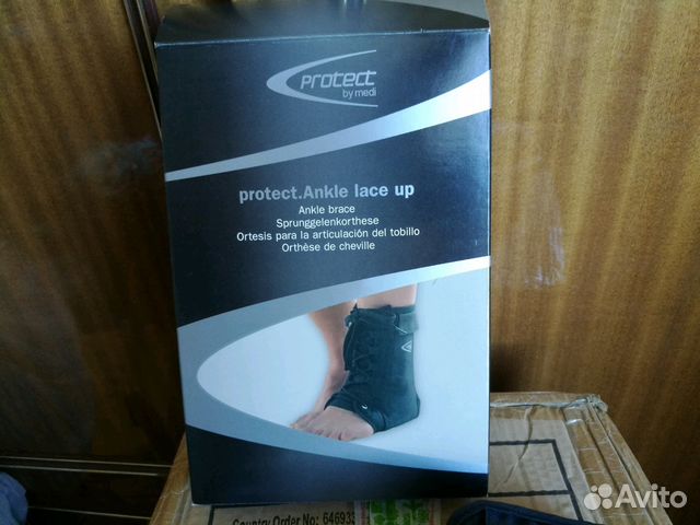 Бандаж на голеностоп Protec Ankle lace up Бандаж на голеностоп Protec Ankle lace up