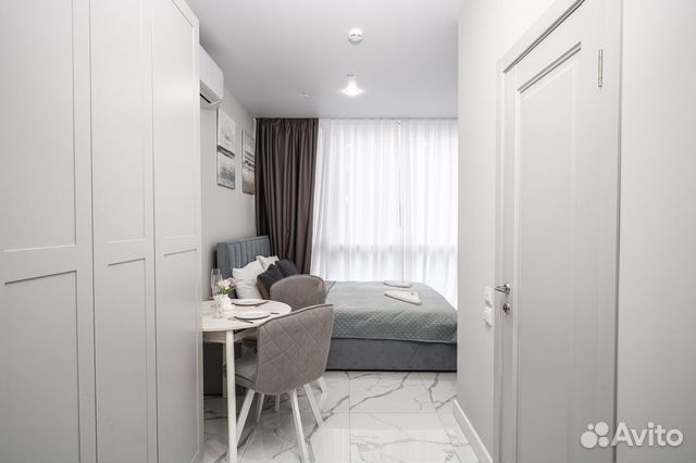 

Квартира-студия, 26 м², 2 кровати