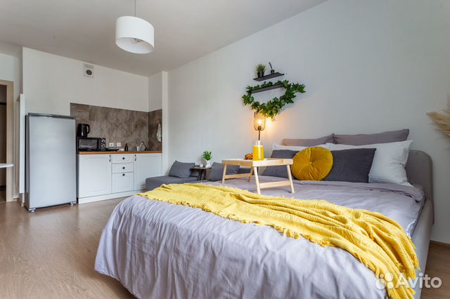 

Квартира-студия, 25 м², 3 кровати