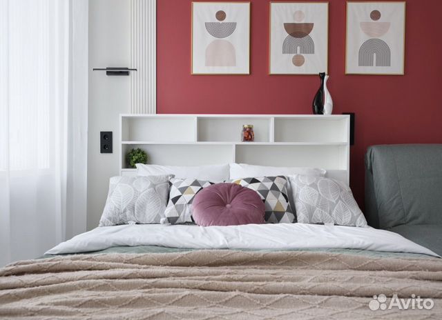 

Квартира-студия, 26 м², 2 кровати